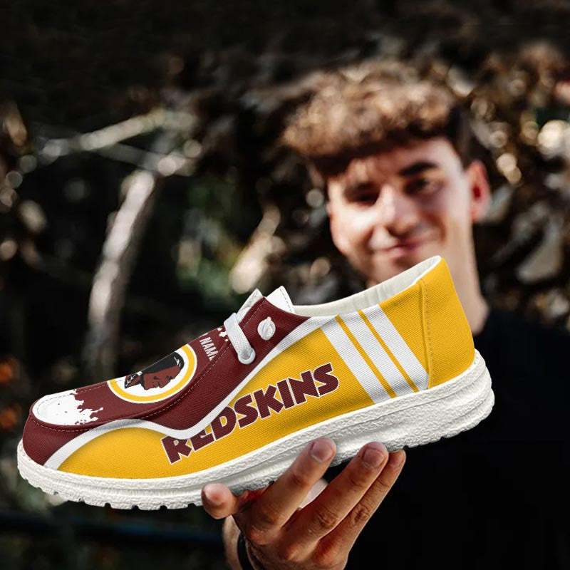 Washington Redskin Lace Up Loafers 2026