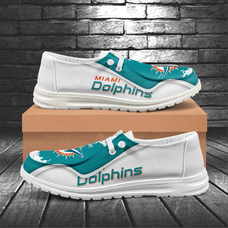 Miami Dolphins Lace Up Loafers 2026