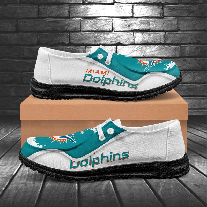 Miami Dolphins Lace Up Loafers 2026