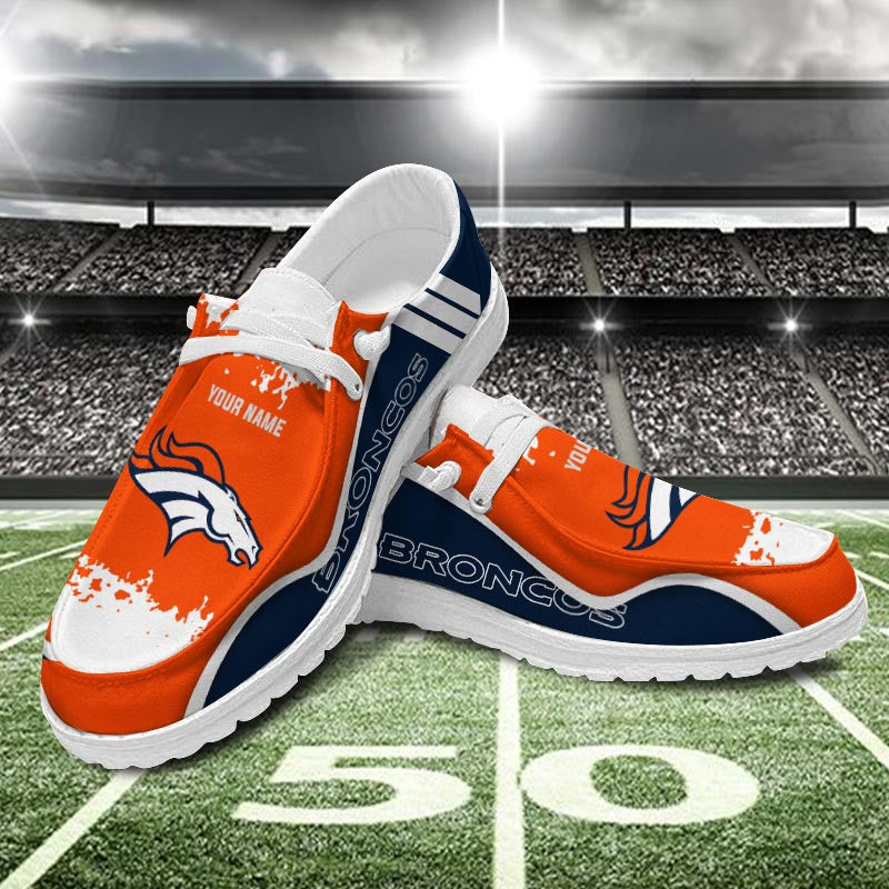 Denver Broncos Lace Up Loafers 2026