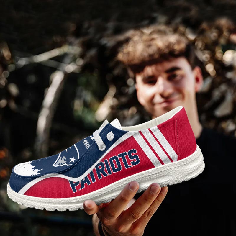 New England Patriots Lace Up Loafers 2026