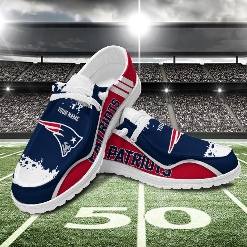 New England Patriots Lace Up Loafers 2026
