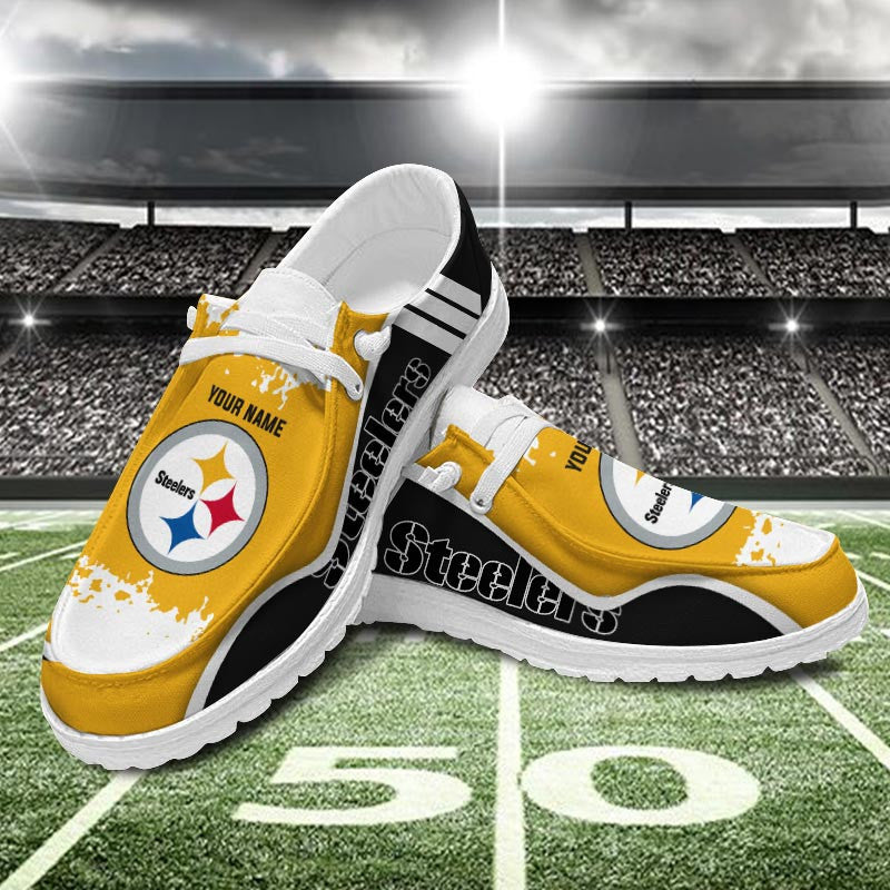 Pittsburgh Steelers Lace Up Loafers 2026