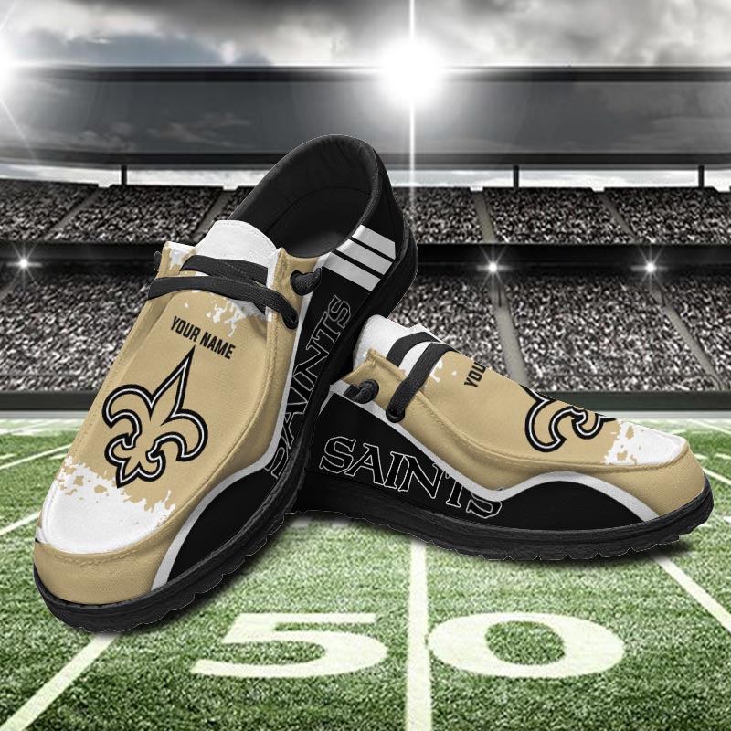 New OrleansSaints Lace Up Loafers 2026
