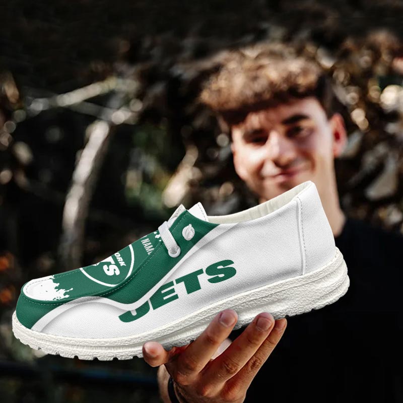 New York Jets Lace Up Loafers 2026