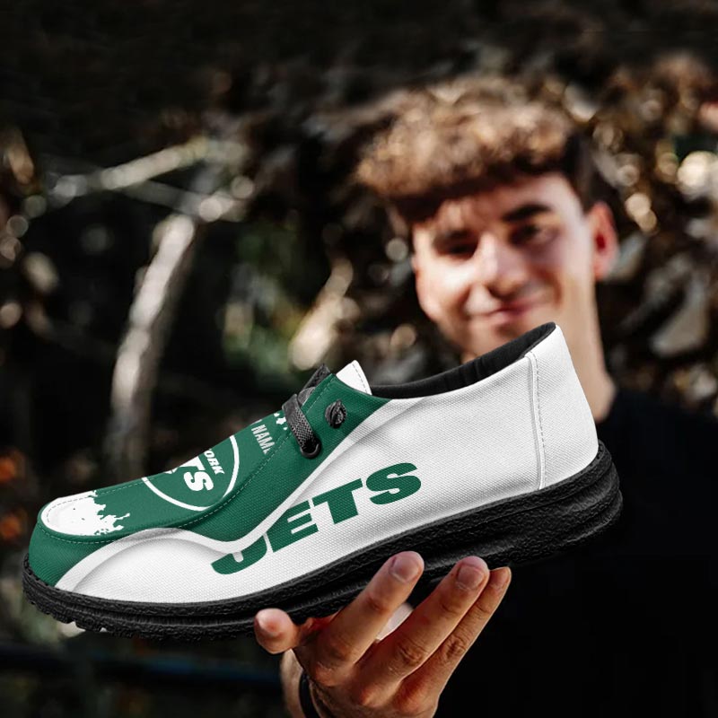 New York Jets Lace Up Loafers 2026