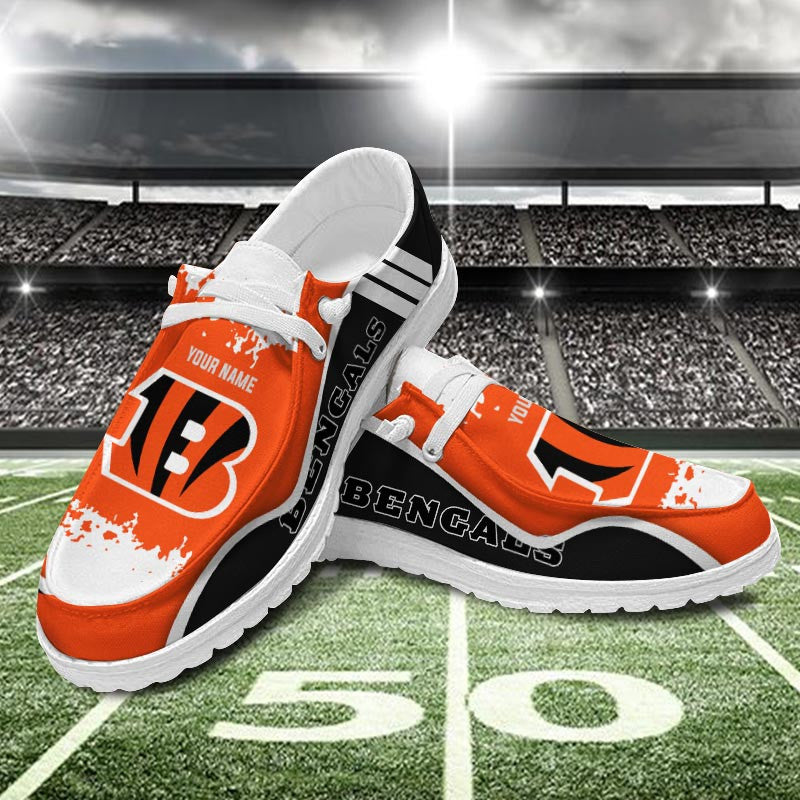 Cincinnati Bengals Lace Up Loafers 2026