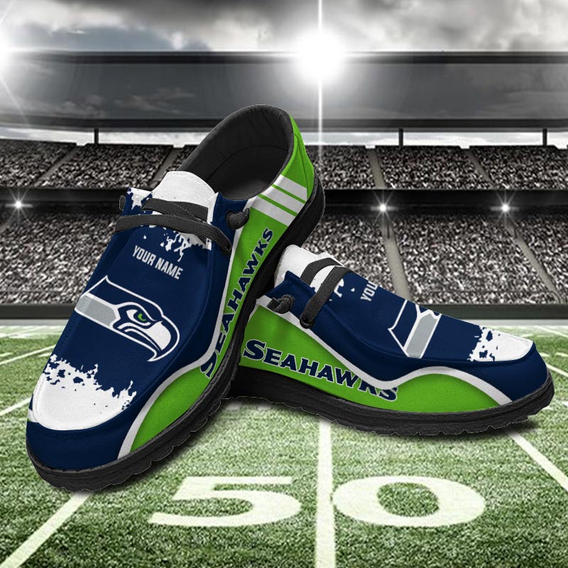 Seattle Seahawks Lace Up Loafers 2026