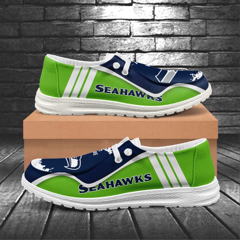 Seattle Seahawks Lace Up Loafers 2026