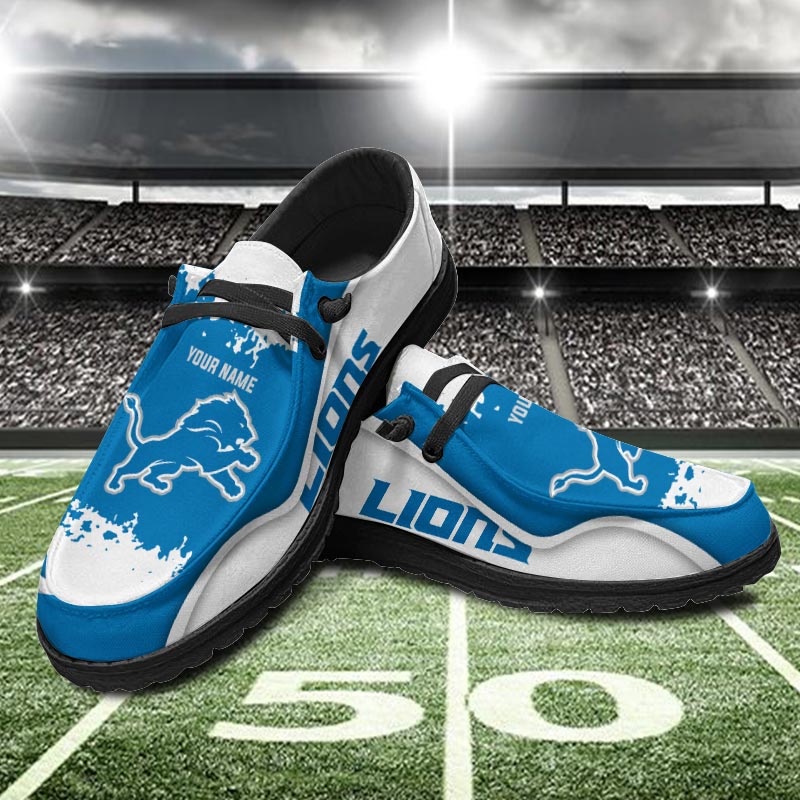 Detroit Lions Lace Up Loafers 2026