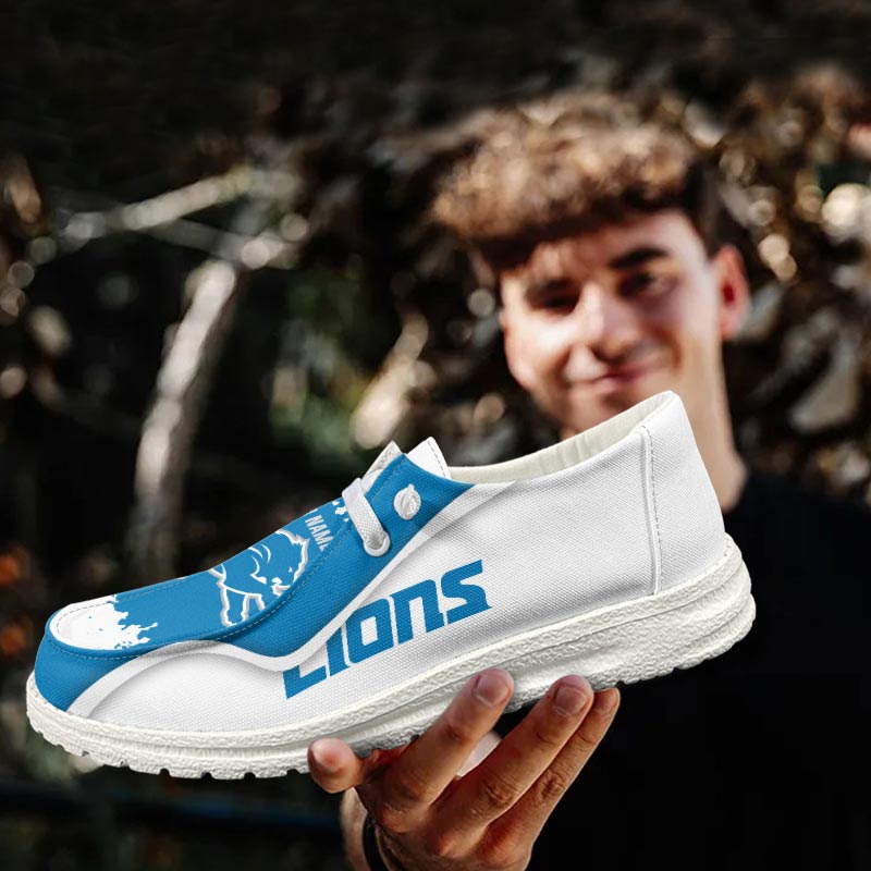 Detroit Lions Lace Up Loafers 2026