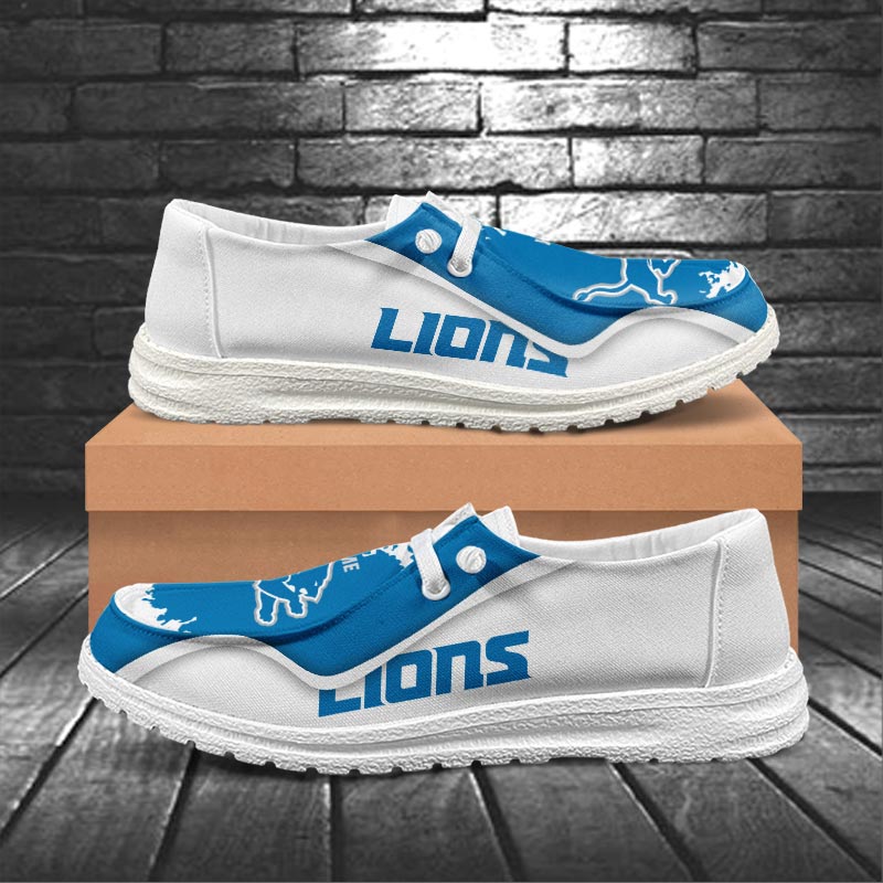 Detroit Lions Lace Up Loafers 2026