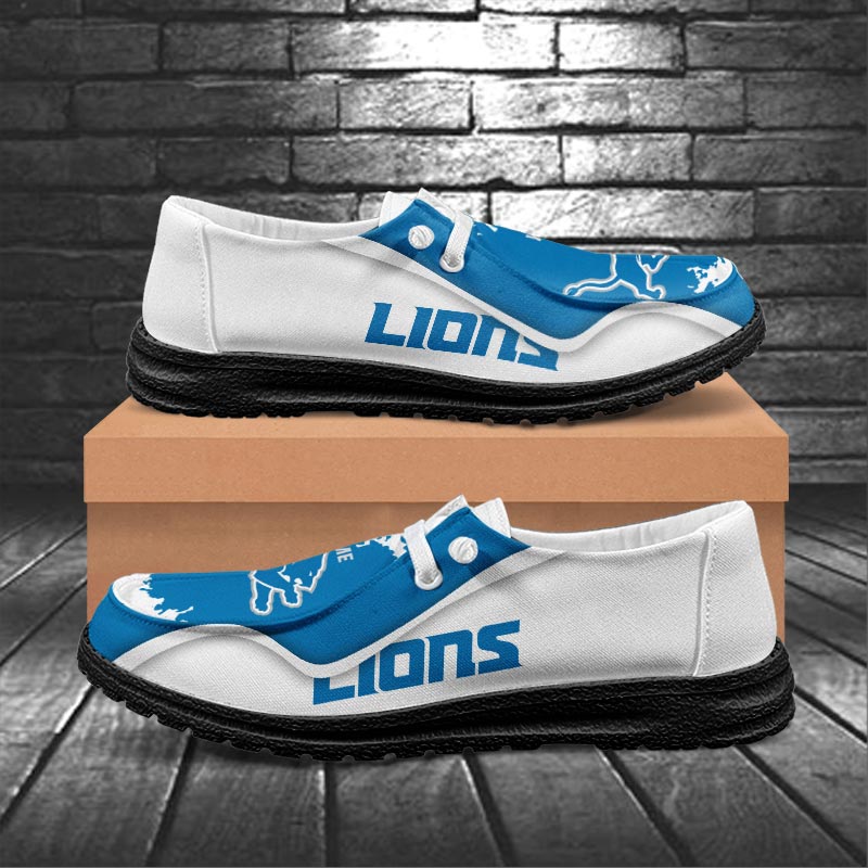 Detroit Lions Lace Up Loafers 2026