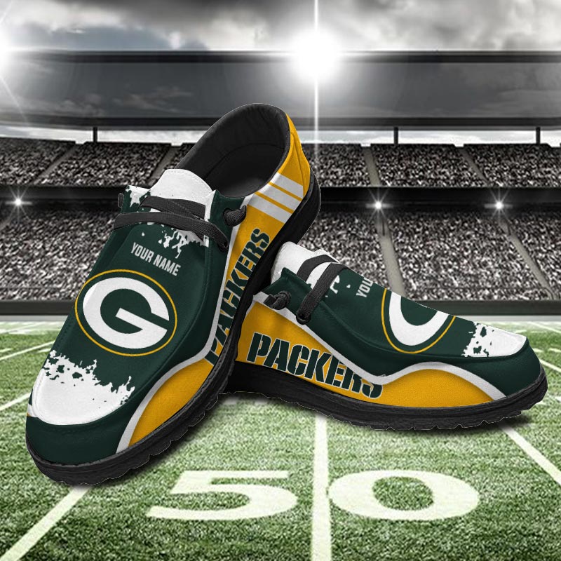Green Bay Packers Lace Up Loafers 2026