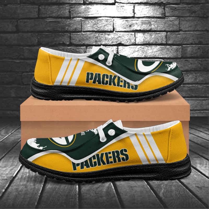 Green Bay Packers Lace Up Loafers 2026
