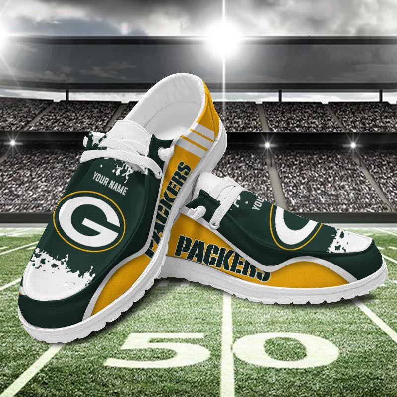Green Bay Packers Lace Up Loafers 2026