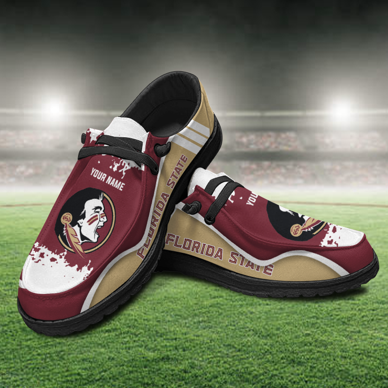 Florida State Seminoles Lace Up Loafers Shoes 2026