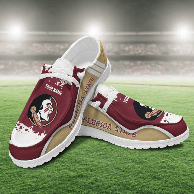 Florida State Seminoles Lace Up Loafers Shoes 2026
