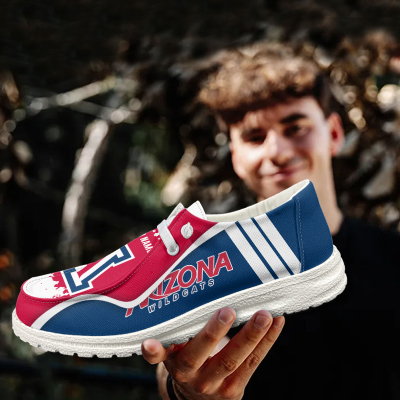 Arizona Wildcats Lace Up Loafers Shoes 2026
