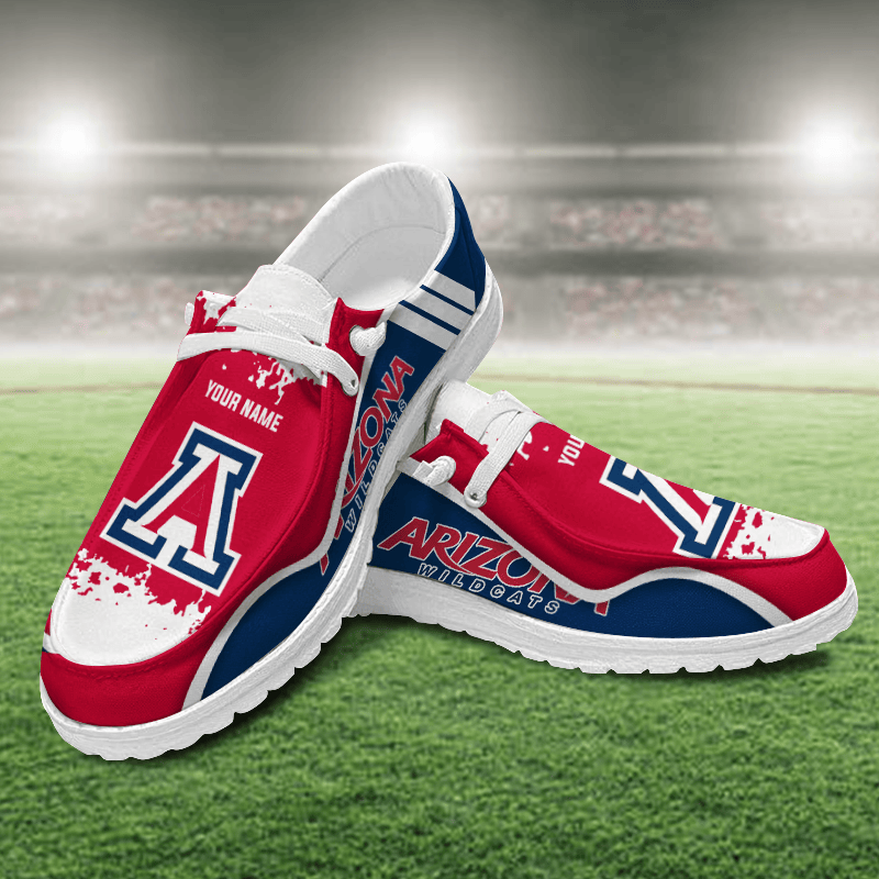 Arizona Wildcats Lace Up Loafers Shoes 2026