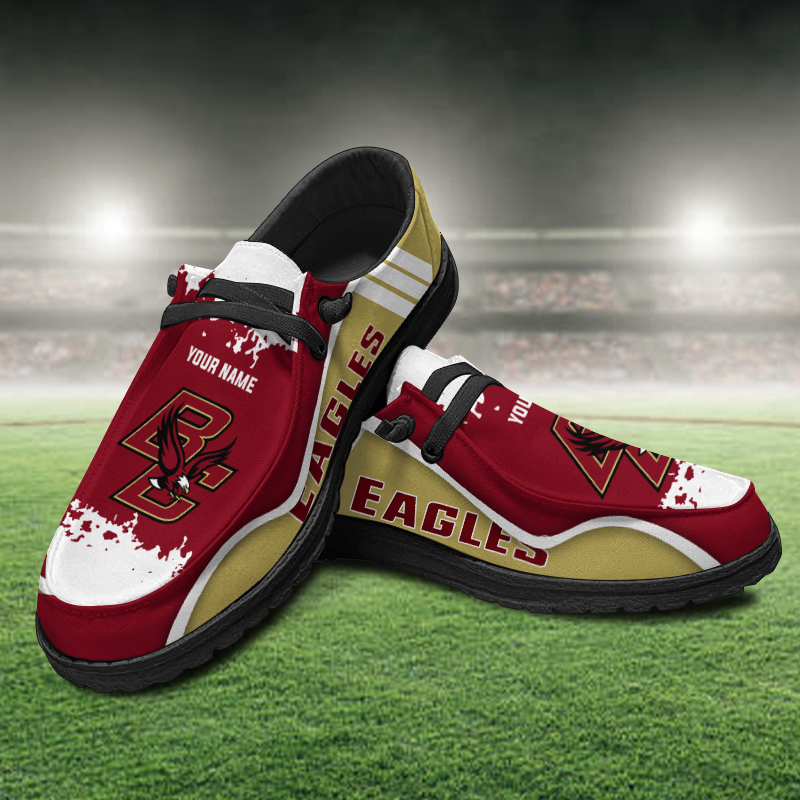 Boston College Eagles Lace Up Loafers Shoes 2026