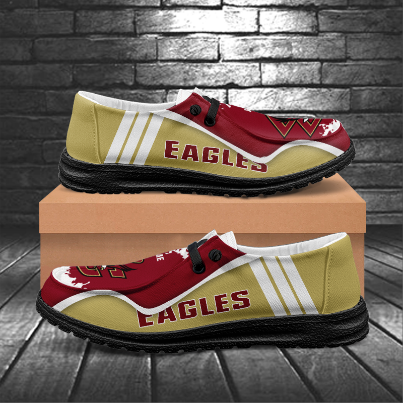 Boston College Eagles Lace Up Loafers Shoes 2026