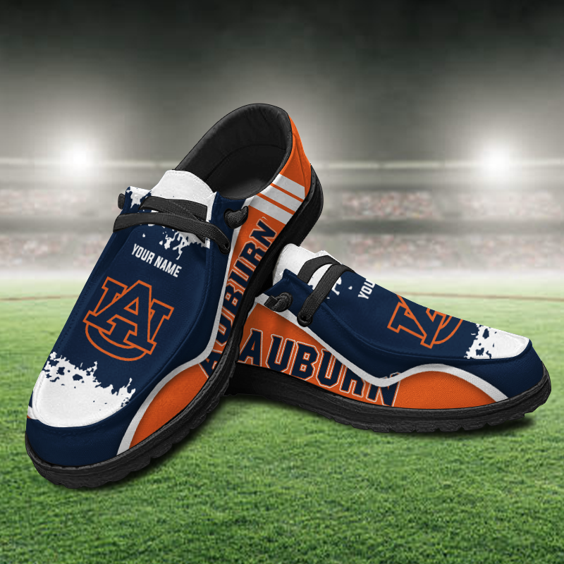 Auburn Tigers Lace Up Loafers Shoes 2026