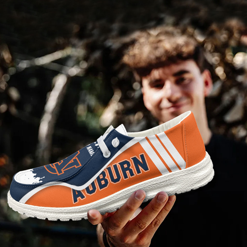 Auburn Tigers Lace Up Loafers Shoes 2026