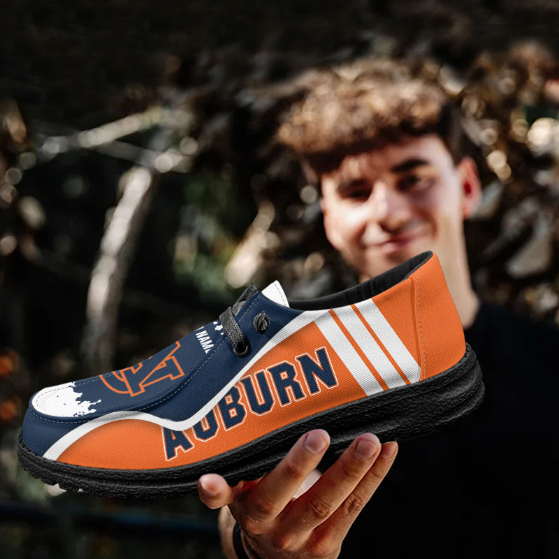 Auburn Tigers Lace Up Loafers Shoes 2026
