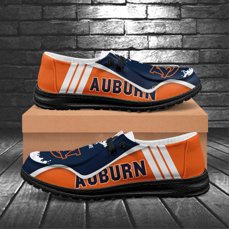 Auburn Tigers Lace Up Loafers Shoes 2026