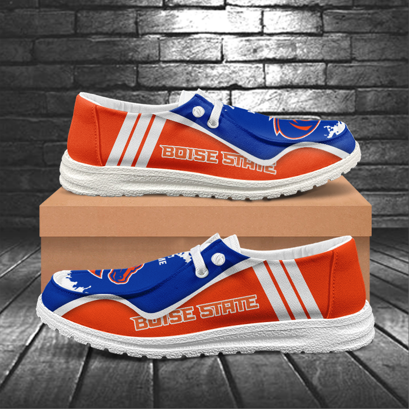 Boise State Broncos Lace Up Loafers Shoes 2026