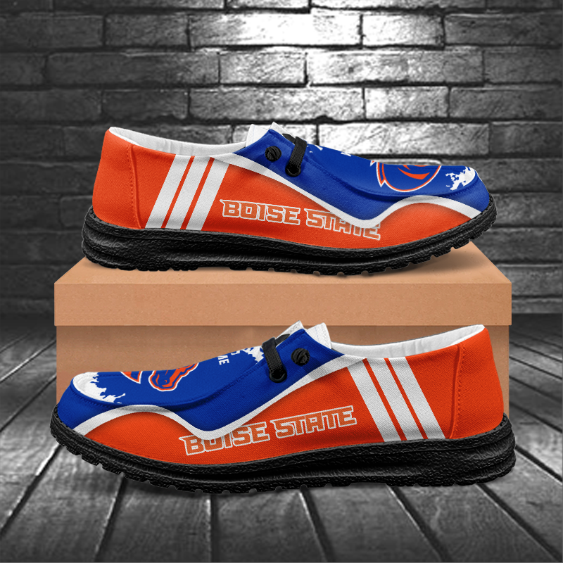 Boise State Broncos Lace Up Loafers Shoes 2026