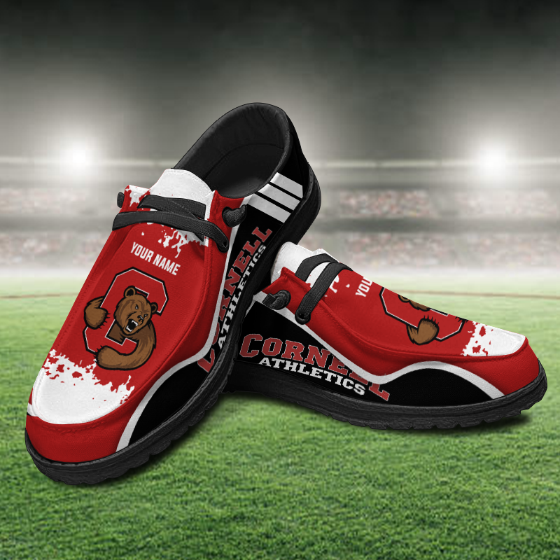 Cornell Big Red Lace Up Loafers Shoes 2026
