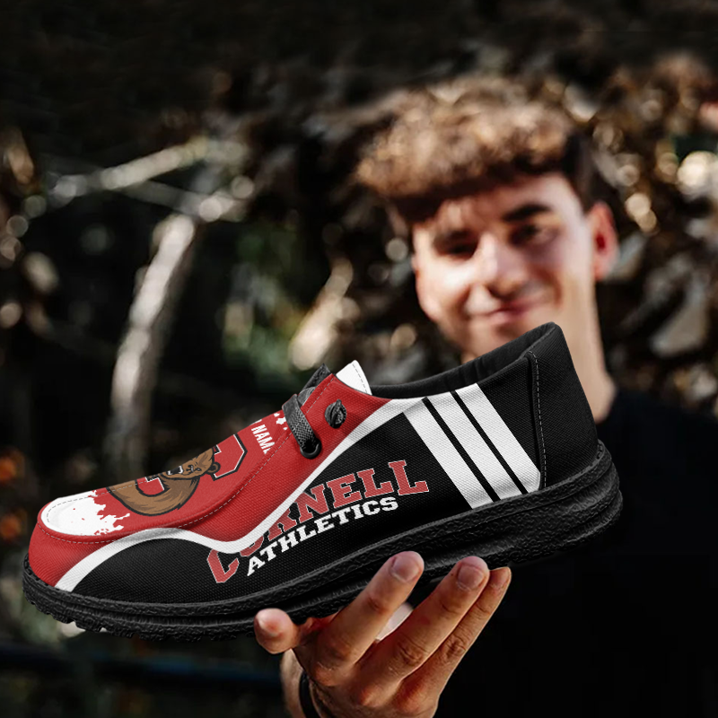 Cornell Big Red Lace Up Loafers Shoes 2026