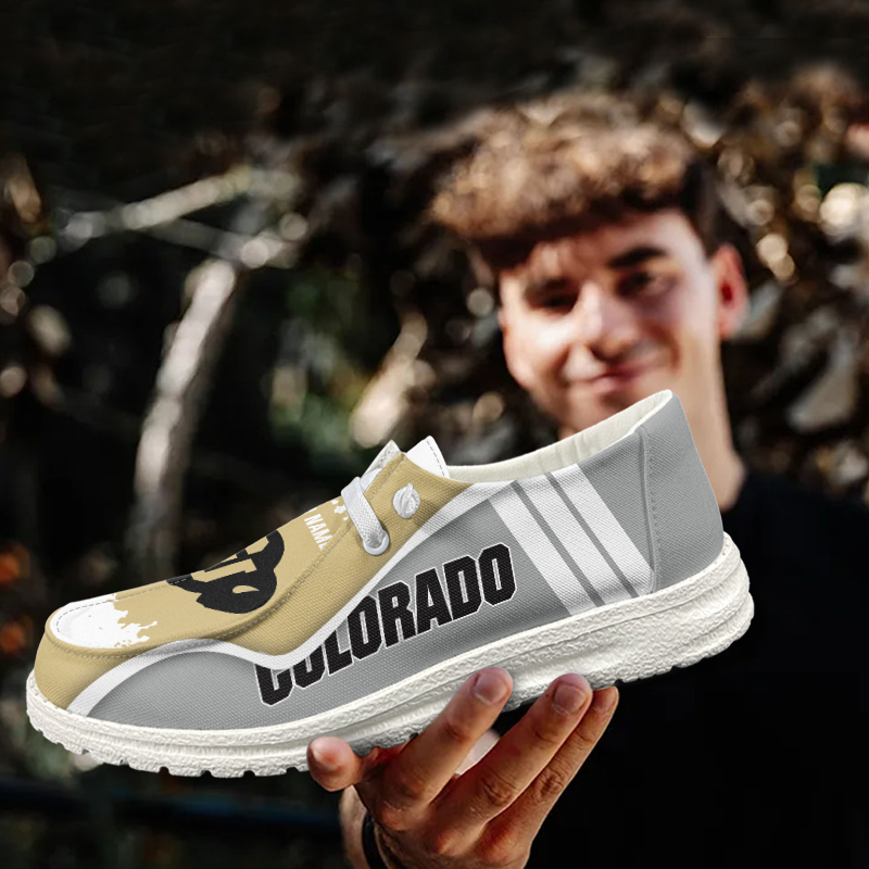 Colorado Buffaloes Lace Up Loafers Shoes 2026