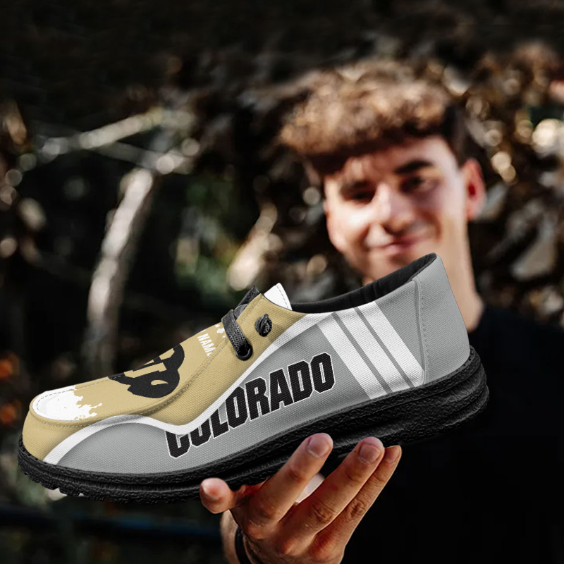 Colorado Buffaloes Lace Up Loafers Shoes 2026