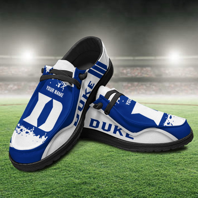 Duke Blue Devils Lace Up Loafers Shoes 2026