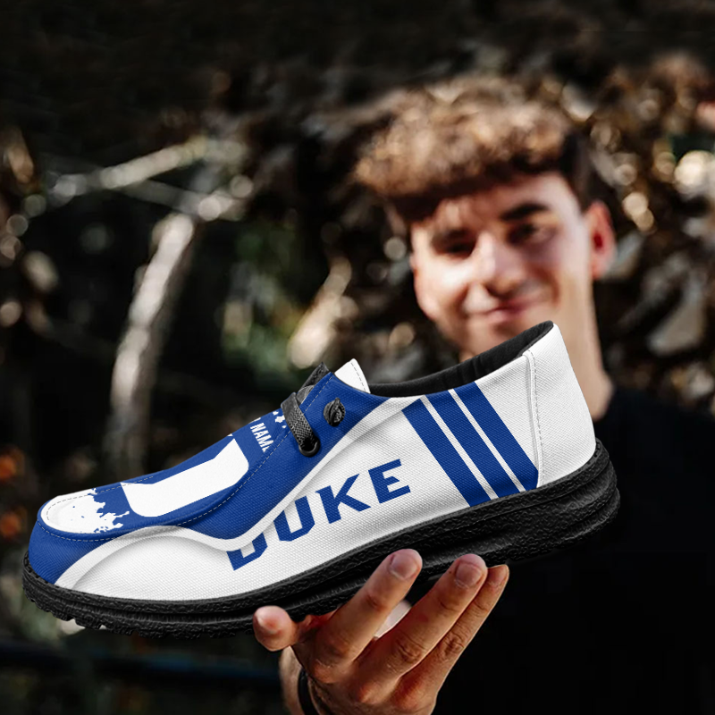 Duke Blue Devils Lace Up Loafers Shoes 2026