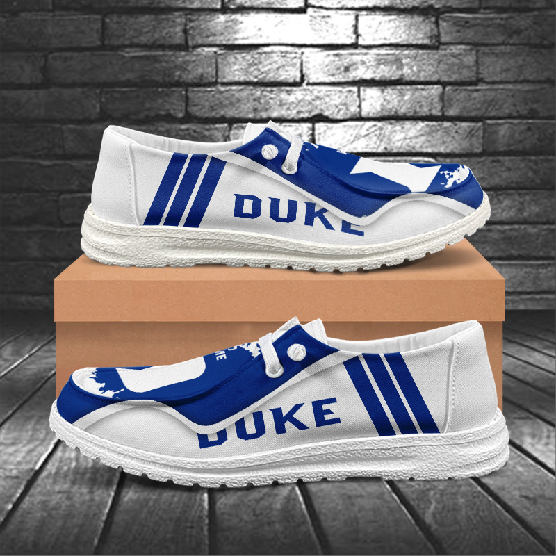 Duke Blue Devils Lace Up Loafers Shoes 2026