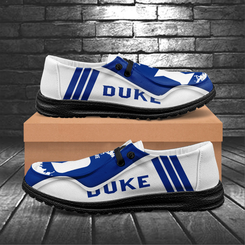 Duke Blue Devils Lace Up Loafers Shoes 2026