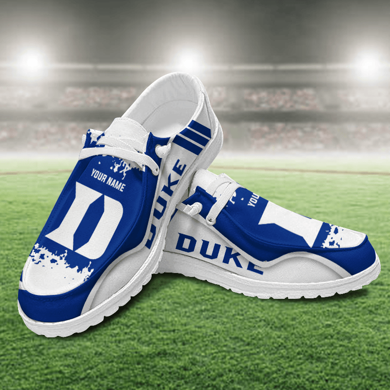 Duke Blue Devils Lace Up Loafers Shoes 2026