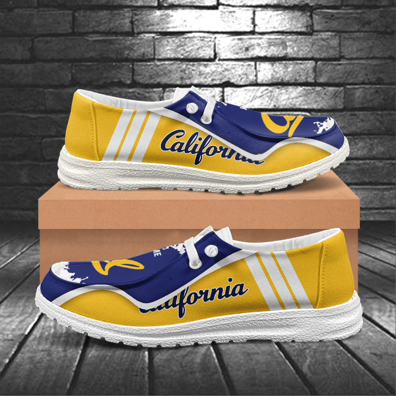 California Golden Bears Lace Up Loafers Shoes 2026