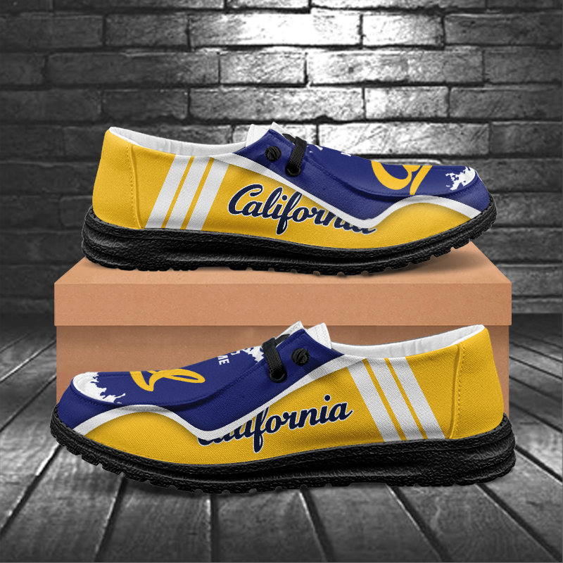 California Golden Bears Lace Up Loafers Shoes 2026