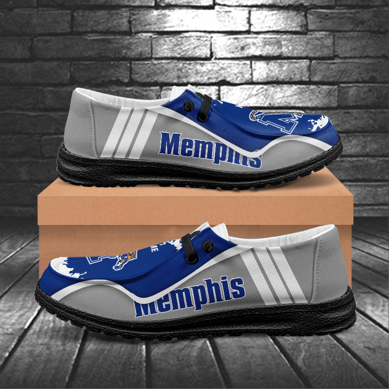 Memphis Tigers Lace Up Loafers Shoes 2026