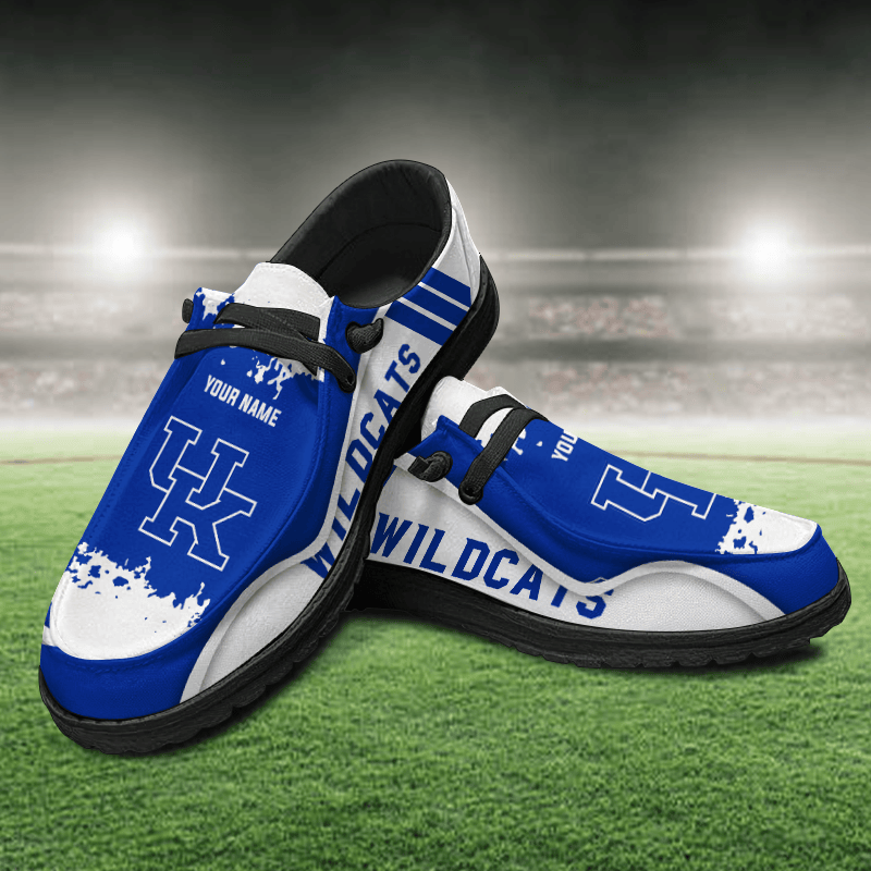 Kentucky Wildcats Lace Up Loafers Shoes 2026