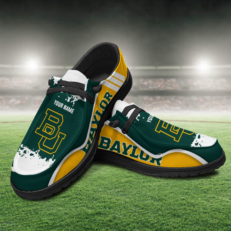 Baylor Bears Lace Up Loafers Shoes 2026