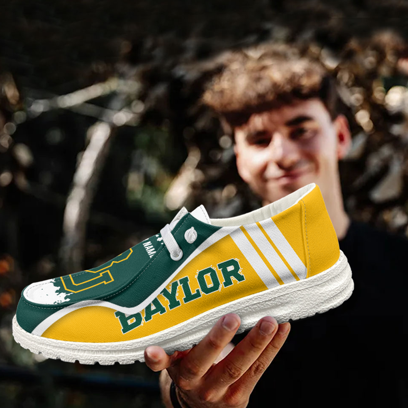 Baylor Bears Lace Up Loafers Shoes 2026