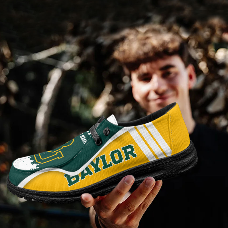 Baylor Bears Lace Up Loafers Shoes 2026