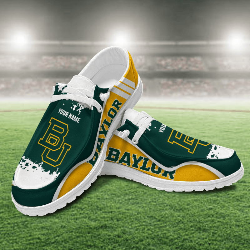Baylor Bears Lace Up Loafers Shoes 2026