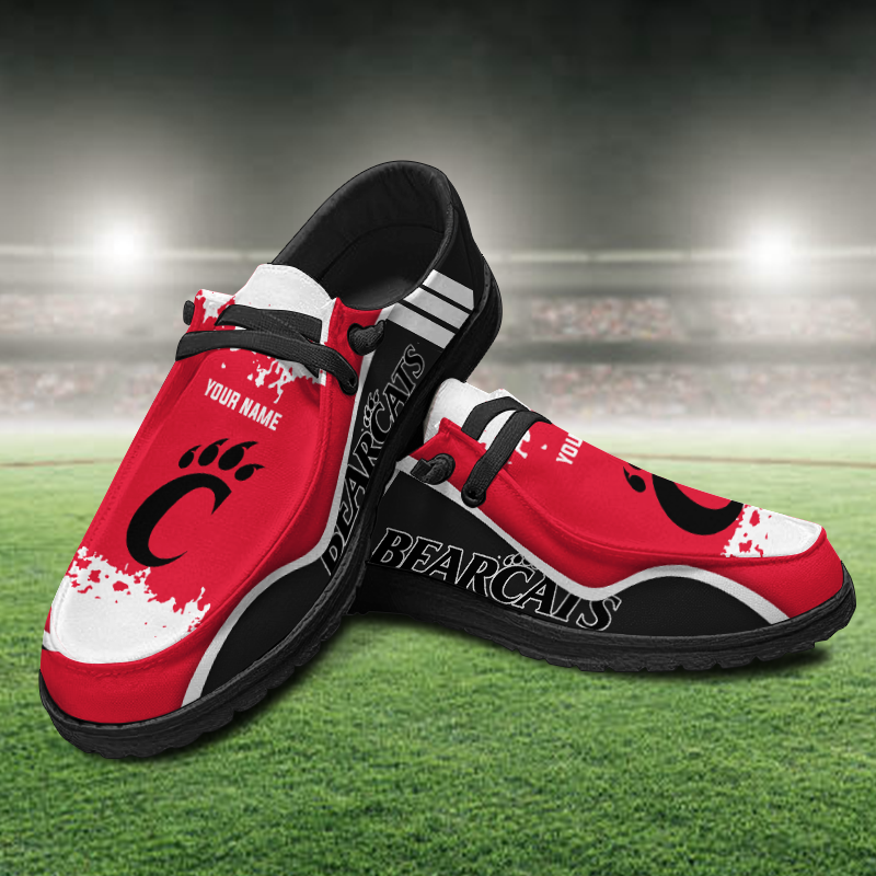 Cincinnati Bearcats Lace Up Loafers Shoes 2026